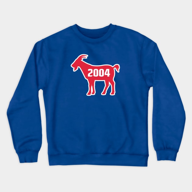 DET GOAT - 2004 - Blue Crewneck Sweatshirt by KFig21